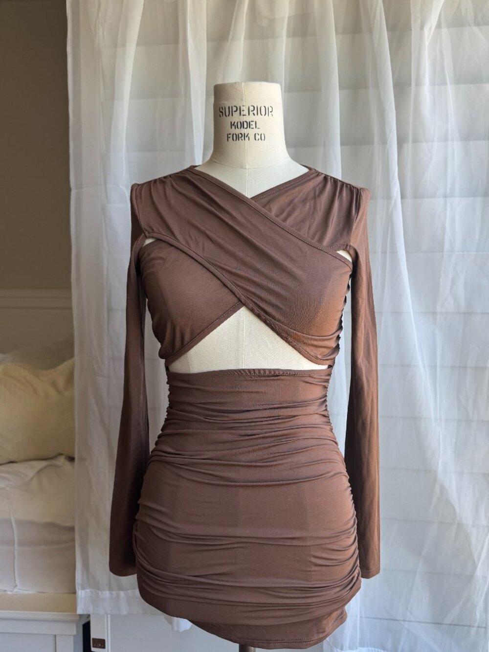 ZAFUL Women's Brown Going-out-dresses